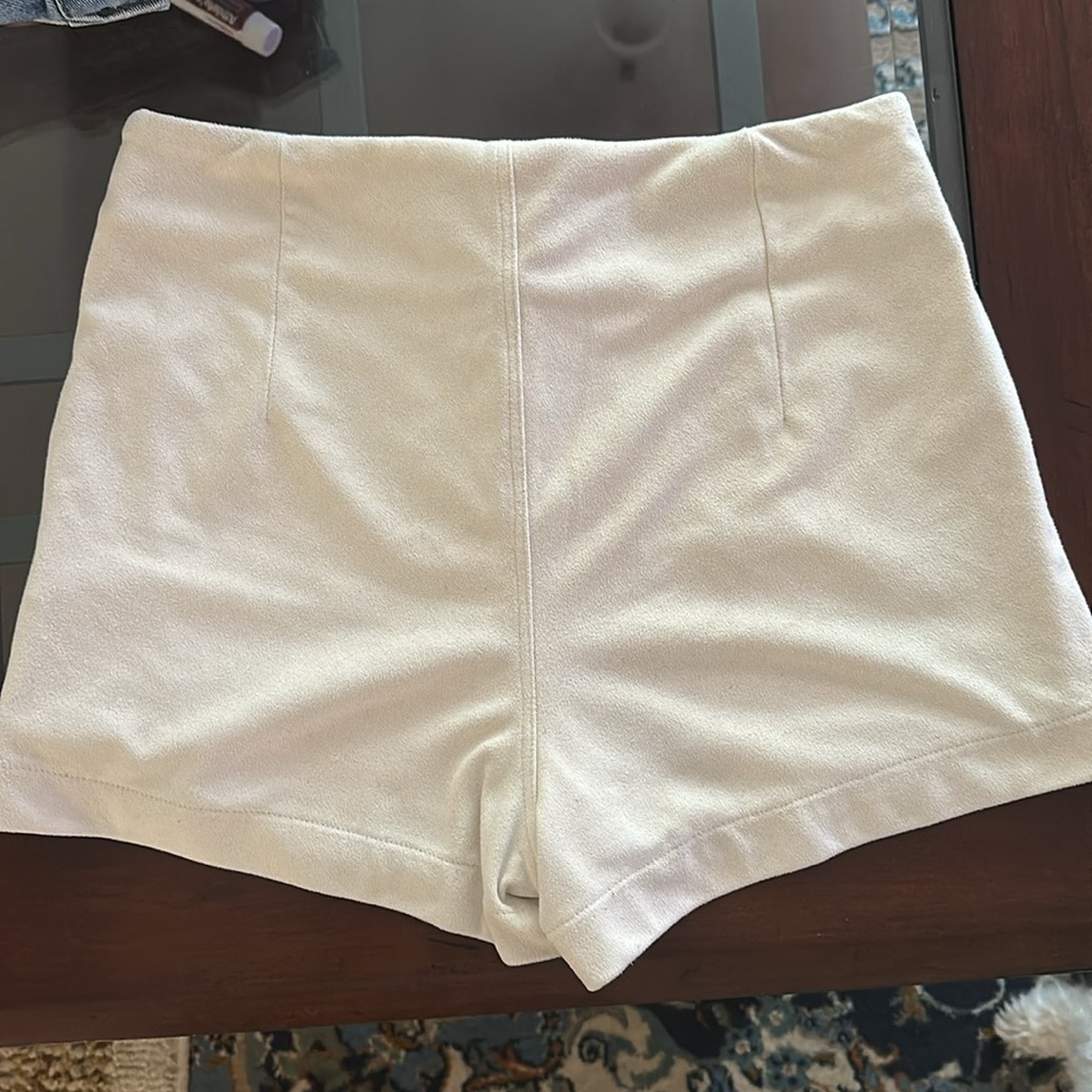 Suede Shorts - Picture 2 of 3